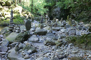 Steinfiguren in der Buchberger Leite